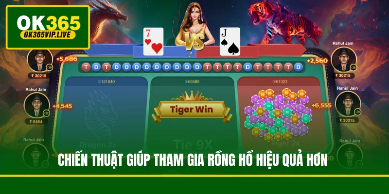 Chiến thuật giúp tham gia Rồng Hổ hiệu quả hơn